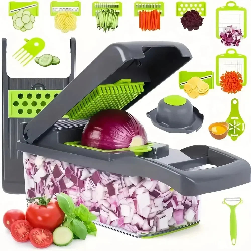 Hachoir Légumes Multifonction 16-en-1 Home Massy