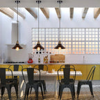 Vintage Industrielle Hängelampe Loft — Schwarzer Regenschirm Lampenschirm Küche & Bar