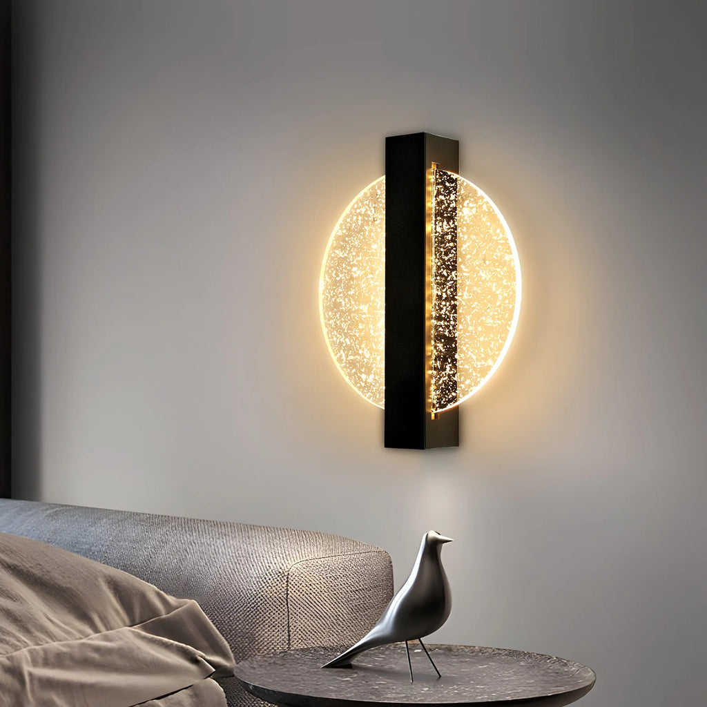 Applique Murale LED Acrylique Ronde 16W — Éclairage Design Salon & Chambre (Lot de 2)