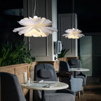 Suspension Fleur Acrylique Scandinave — Luminaire Design Cuisine & Salon
