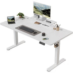 Bureau Électrique Réglable en Hauteur Devoko 160x70cm — Assis-Debout Ergonomique