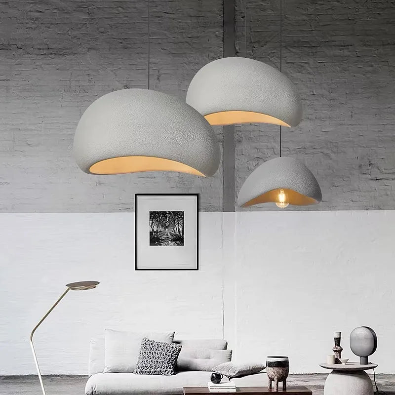 Lustre Wabi Sabi, détail matériaux et finition nordique