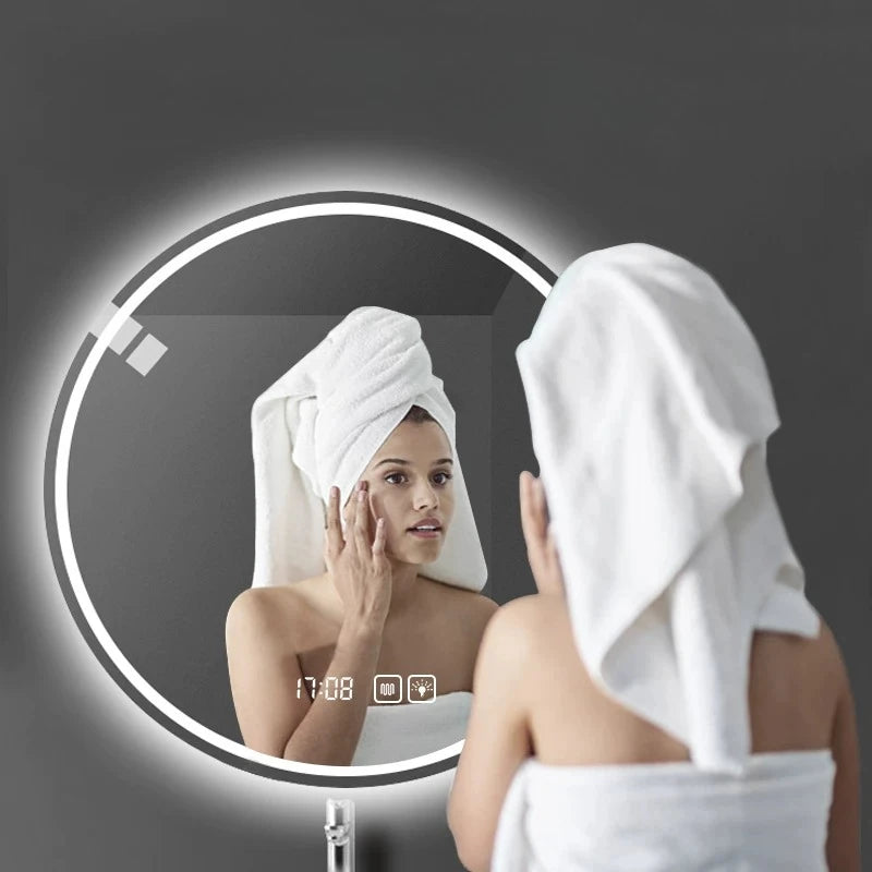 Miroir LED Anti-Buée Rétroéclairé — Vue 4