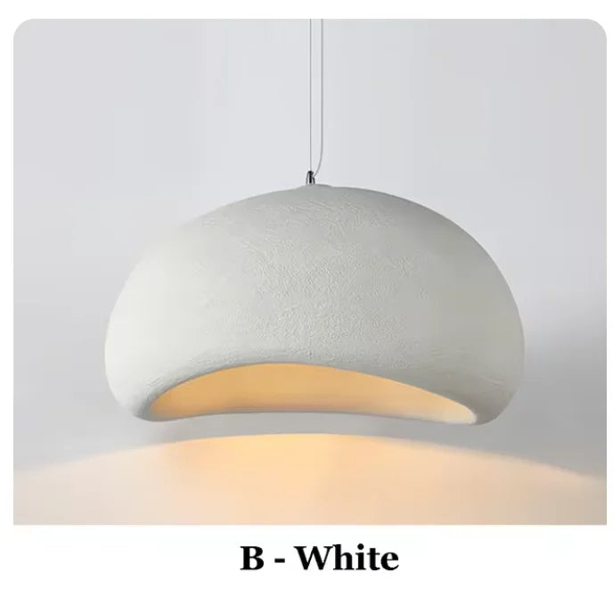 Lustre LED Wabi Sabi Nordique — Salon, Chambre & Salle à Manger