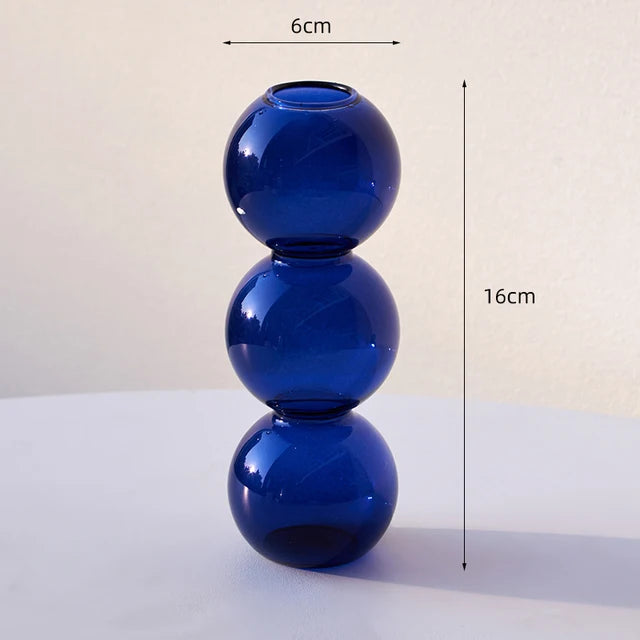 Vase Bulle en Verre Nordique — Déco Florale & Idée Cadeau