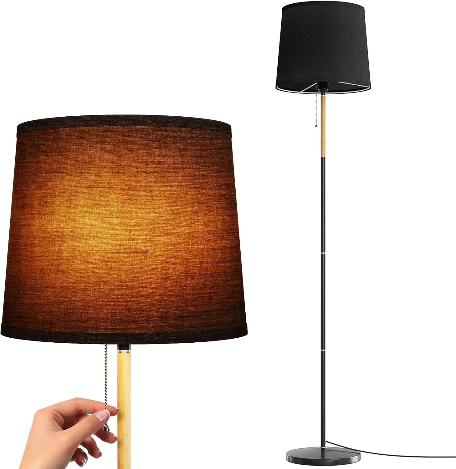 Lampe de Sol Design Moderne — Salon, Chambre & Bureau