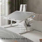 Plateau de Lit Pliable Réglable — Bureau Portable Canapé & Sol