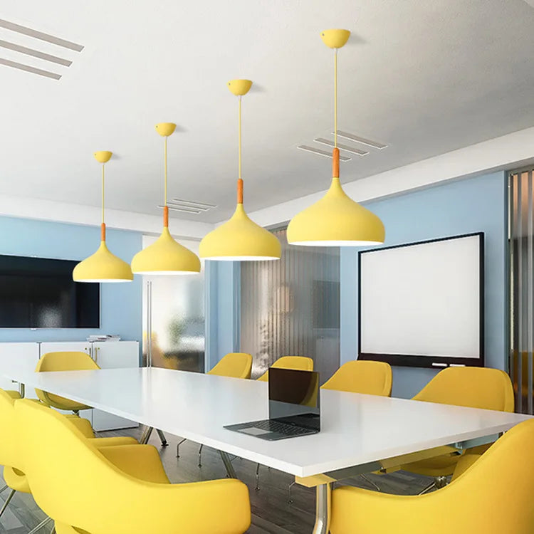 Suspension Macaroon Aluminium — Restaurant, Chambre & Bureau
