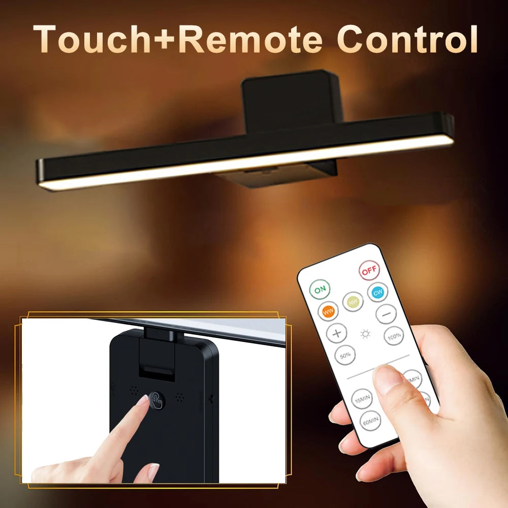 Applique Murale LED Rechargeable Sans Fil — Télécommande Miroirs & Tableaux (Lot de 2)