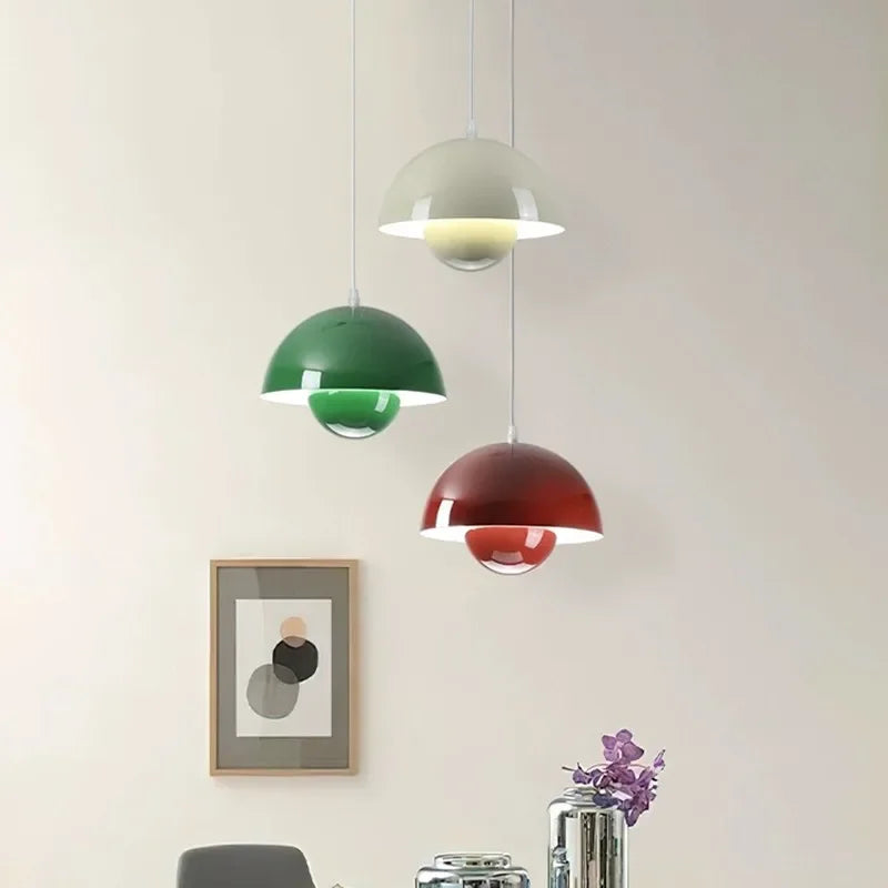 Suspension Bourgeon 23cm Multicolore — Chambre, Bureau & Restaurant