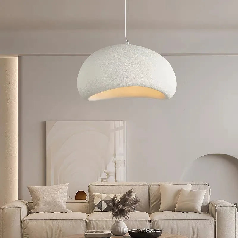 Lustre LED Wabi Sabi Nordique — Salon, Chambre & Salle à Manger