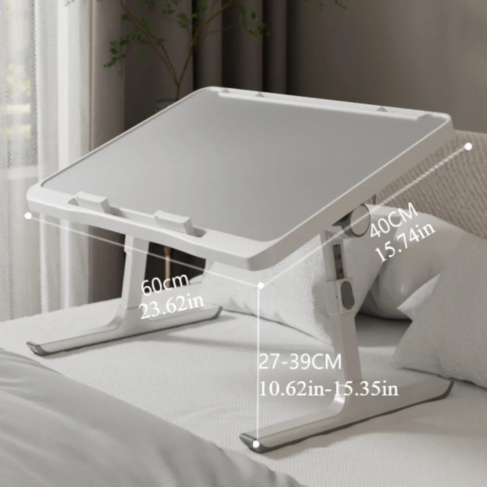 Plateau de Lit Pliable Réglable — Bureau Portable Canapé & Sol