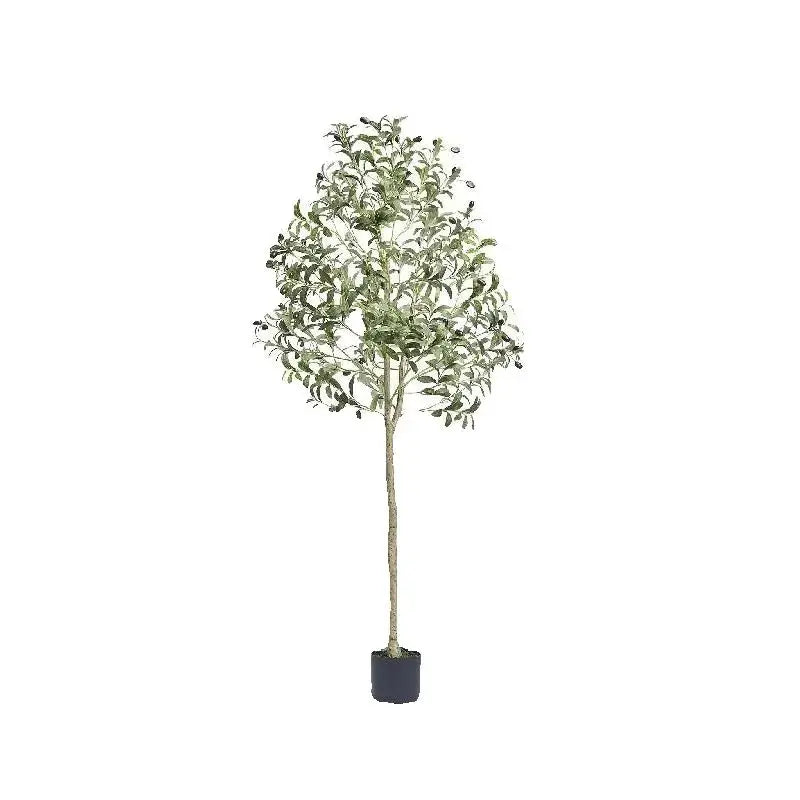 Olivier Artificiel 120-180cm — Plante Artificielle Réaliste Anti-Chute