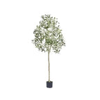 Olivier Artificiel 120-180cm — Plante Artificielle Réaliste Anti-Chute