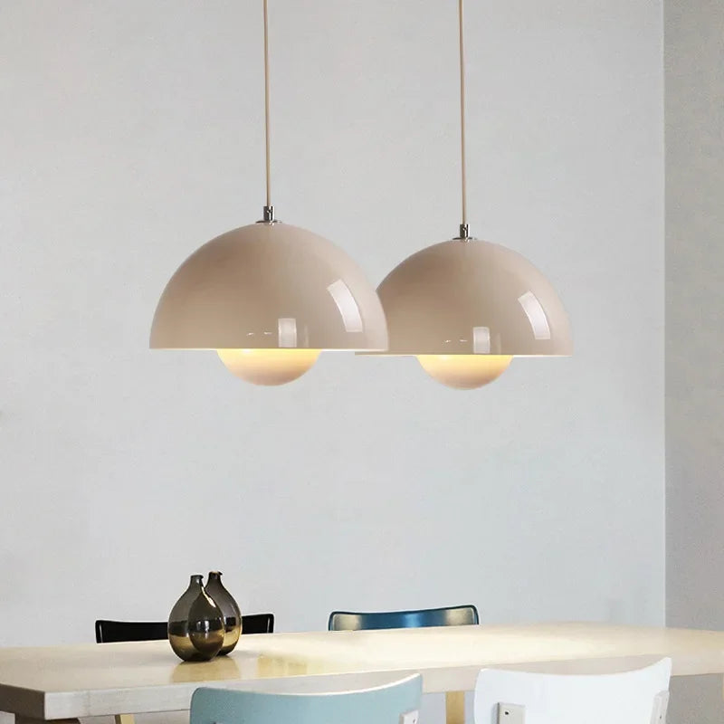 Suspension Bourgeon 23cm Multicolore — Chambre, Bureau & Restaurant