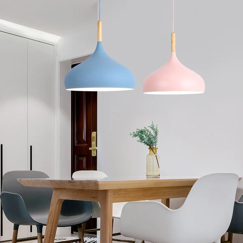 Suspension Macaroon Aluminium — Restaurant, Chambre & Bureau