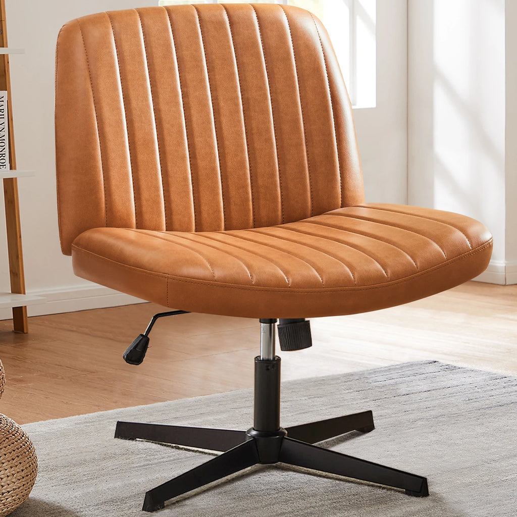 Chaise de Bureau Pivotante Tissu — Confort Gaming, Télétravail & Coiffeuse