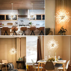 Lustre Plafonnier Dandelion Style Français Moderne — Chambre, Salon & Cuisine