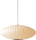 Suspension Cocon Soie Blanche Ronde — Restaurant & Maison