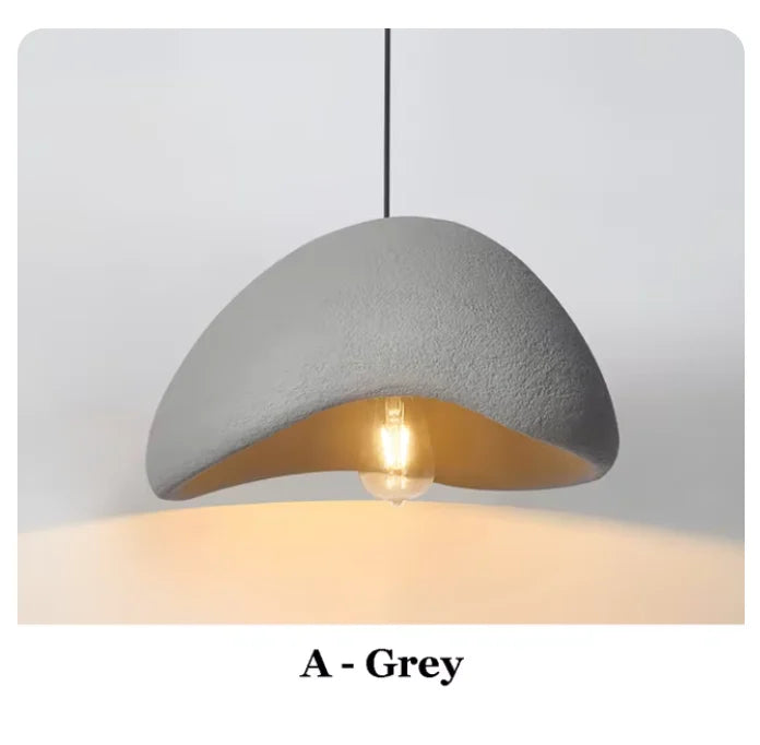 Lustre LED Wabi Sabi Nordique — Salon, Chambre & Salle à Manger