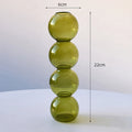 Vase Bulle en Verre Nordique — Déco Florale & Idée Cadeau