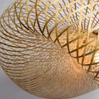 Suspension Nid d'Oiseau Bambou Tressé — Restaurant & Hôtel
