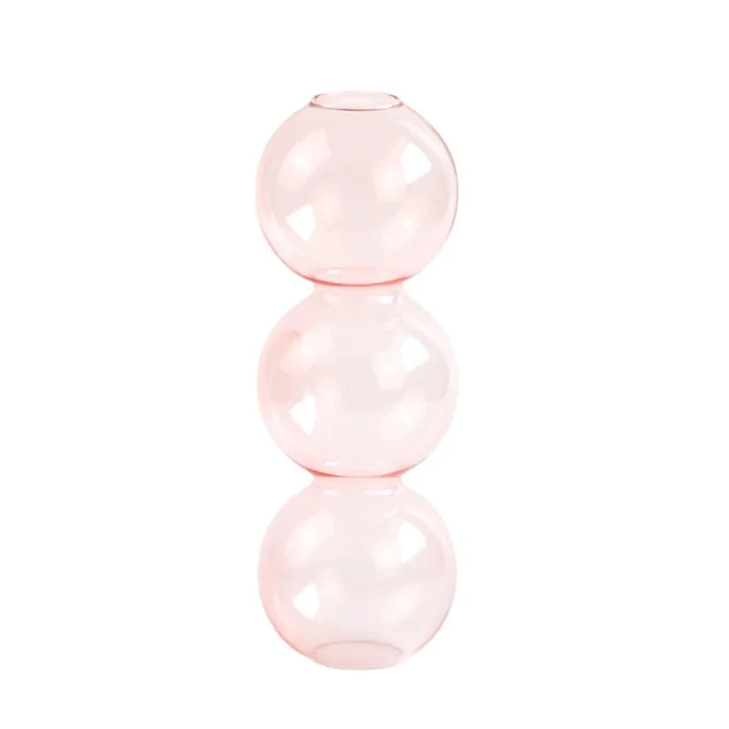 Vase Bulle en Verre Nordique — Déco Florale & Idée Cadeau