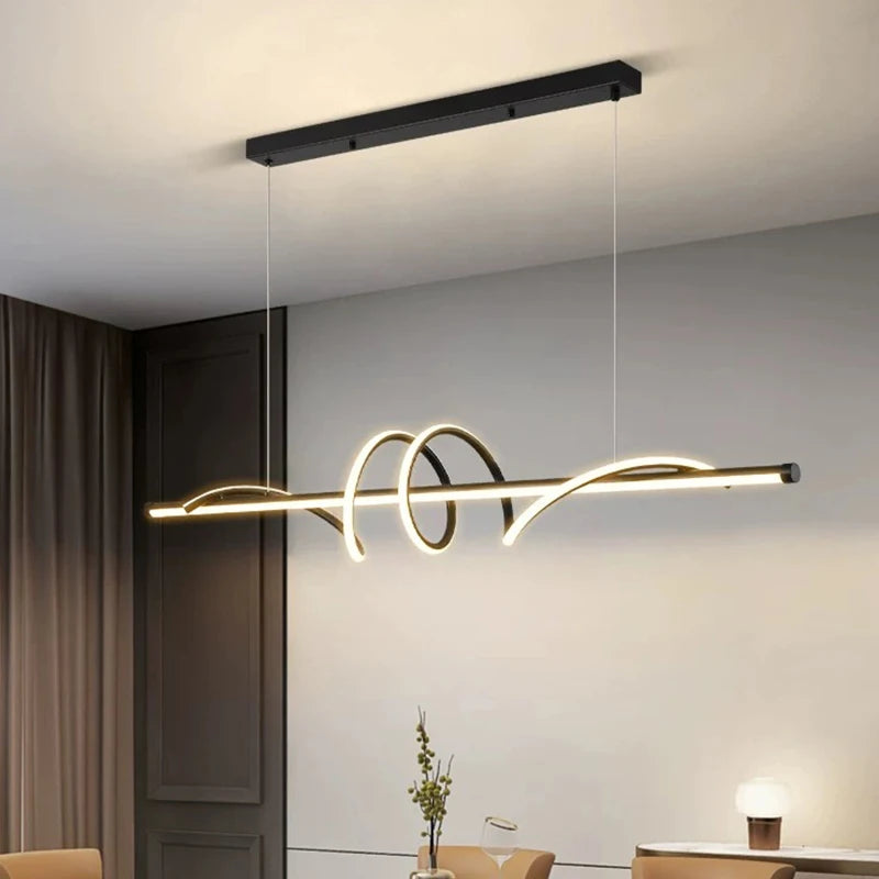 Suspension LED Minimaliste — Luminaire Design Salle à Manger & Cuisine