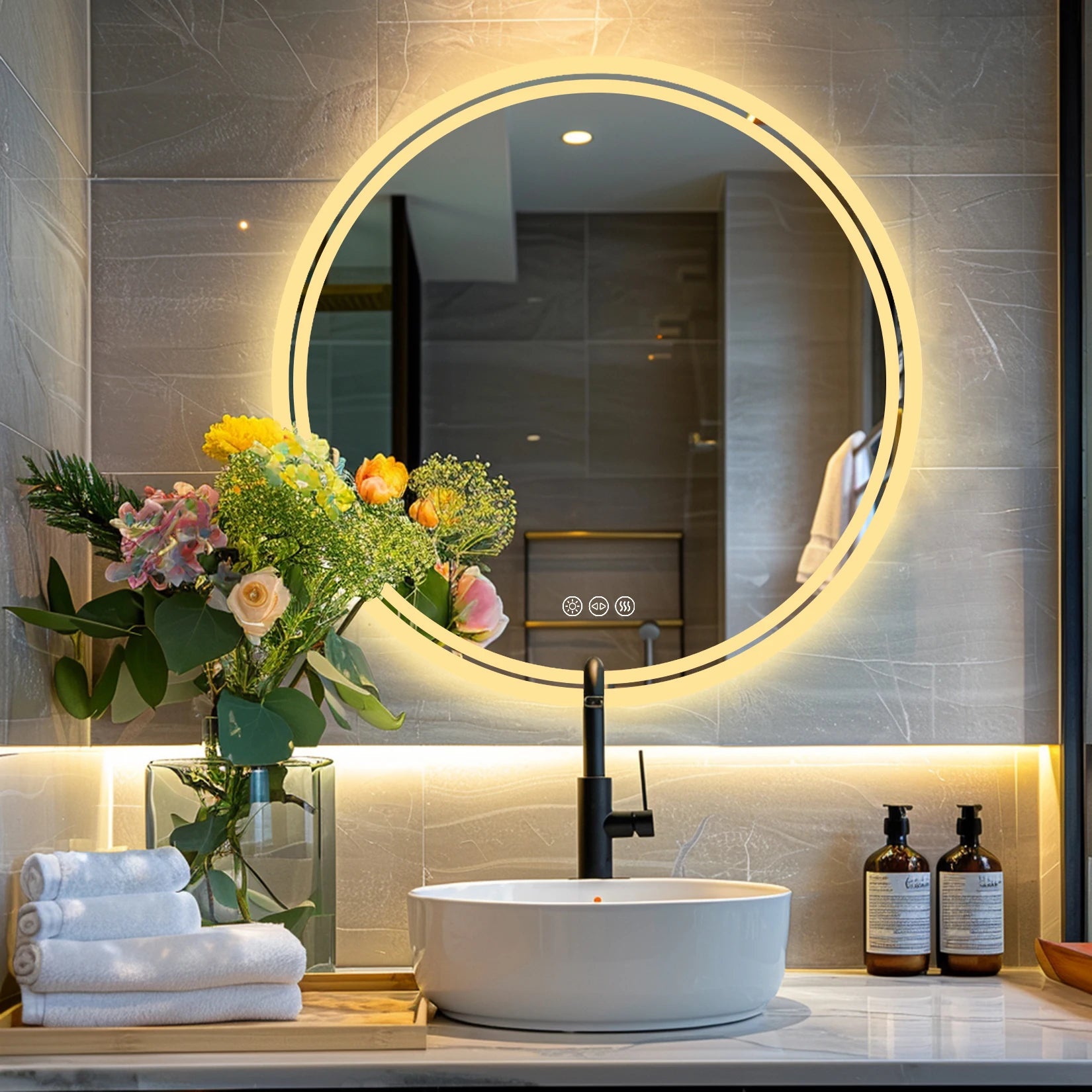 Miroir LED Anti-Buée - Vue 2