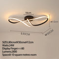 Plafonnier LED Dimmable Or & Chrome — Salon, Chambre & Cuisine