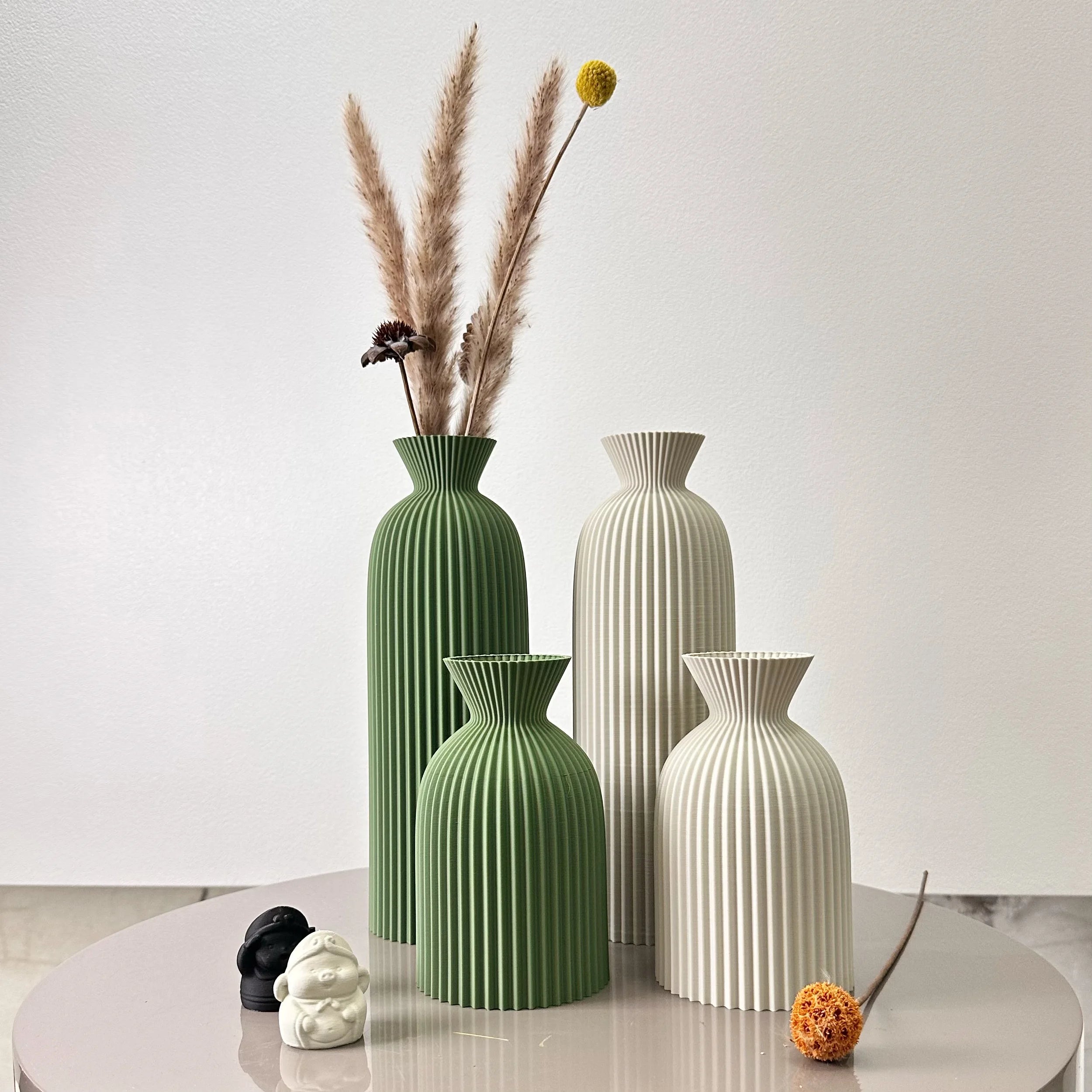 Vase Géométrique Minimaliste — Vue 4