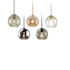 Suspension Verre Nordique LED — Luminaire Design Salle à Manger, Chambre & Café