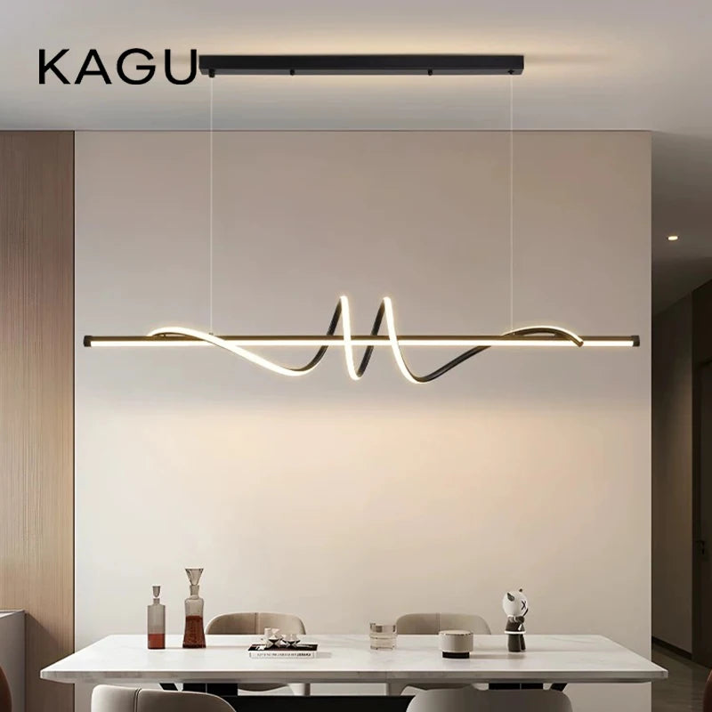 Suspension LED Minimaliste — Luminaire Design Salle à Manger & Cuisine