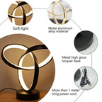 Lampe de Bureau USB Tricolore — Chambre, Salon & Bureau