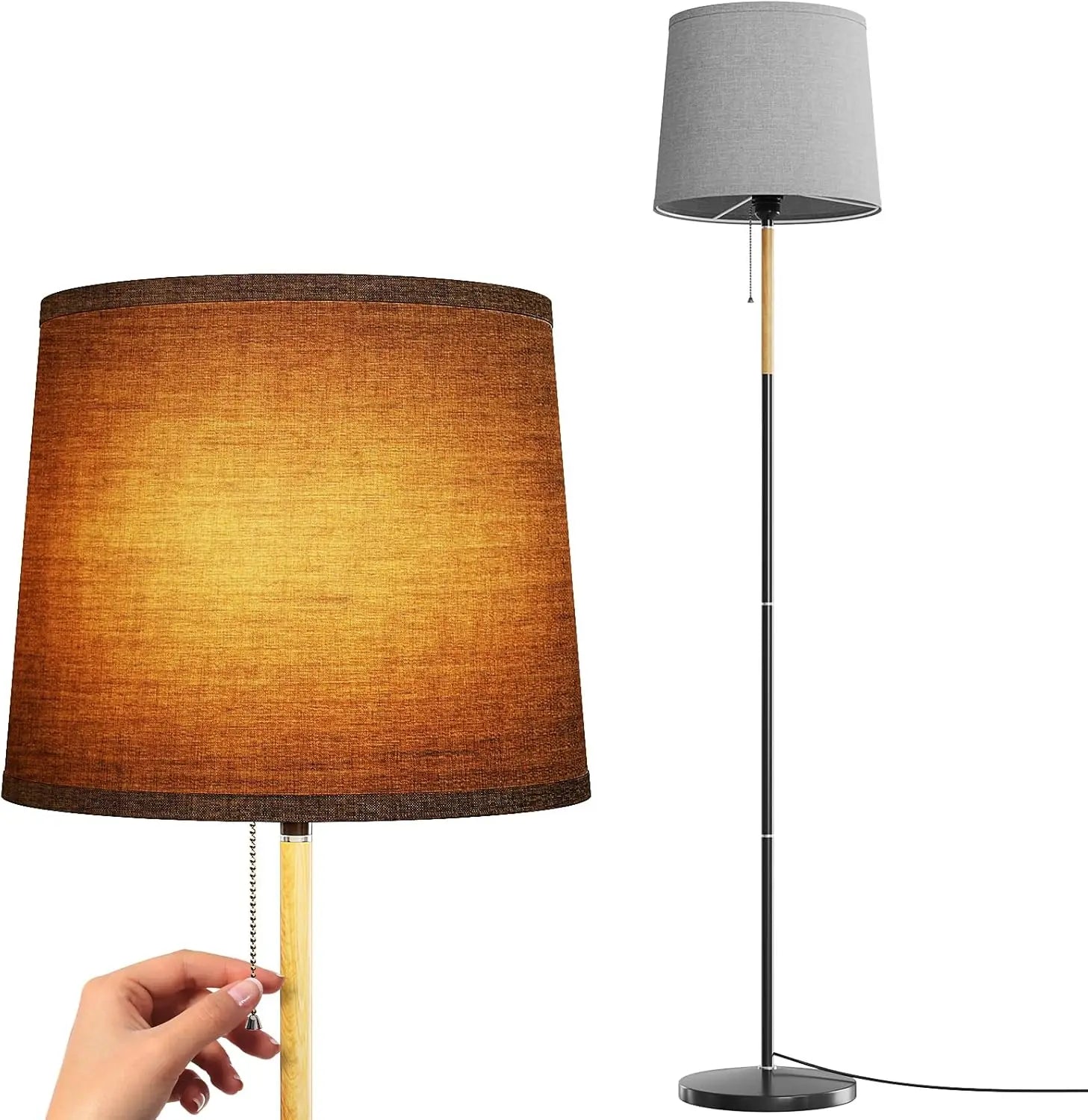 Lampe de Sol Design Moderne — Salon, Chambre & Bureau