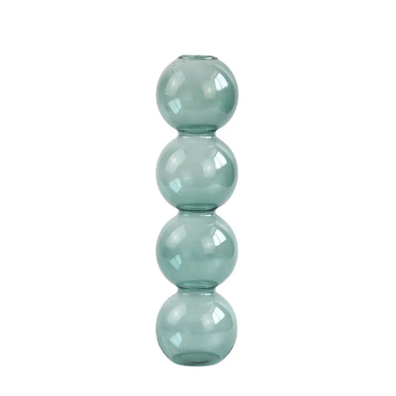 Vase Bulle en Verre Nordique — Déco Florale & Idée Cadeau