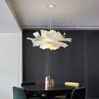 Suspension Fleur Acrylique Scandinave — Luminaire Design Cuisine & Salon