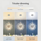 Lustre Plafonnier Dandelion Style Français Moderne — Chambre, Salon & Cuisine
