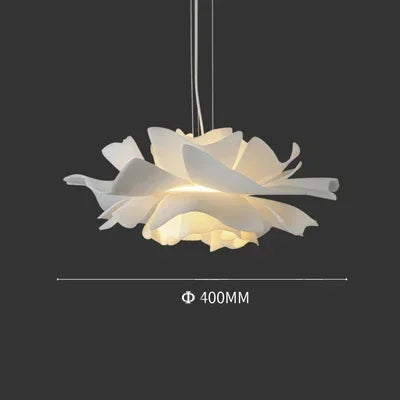 Suspension Fleur Acrylique Scandinave — Luminaire Design Cuisine & Salon