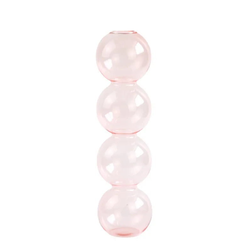Vase Bulle en Verre Nordique — Déco Florale & Idée Cadeau