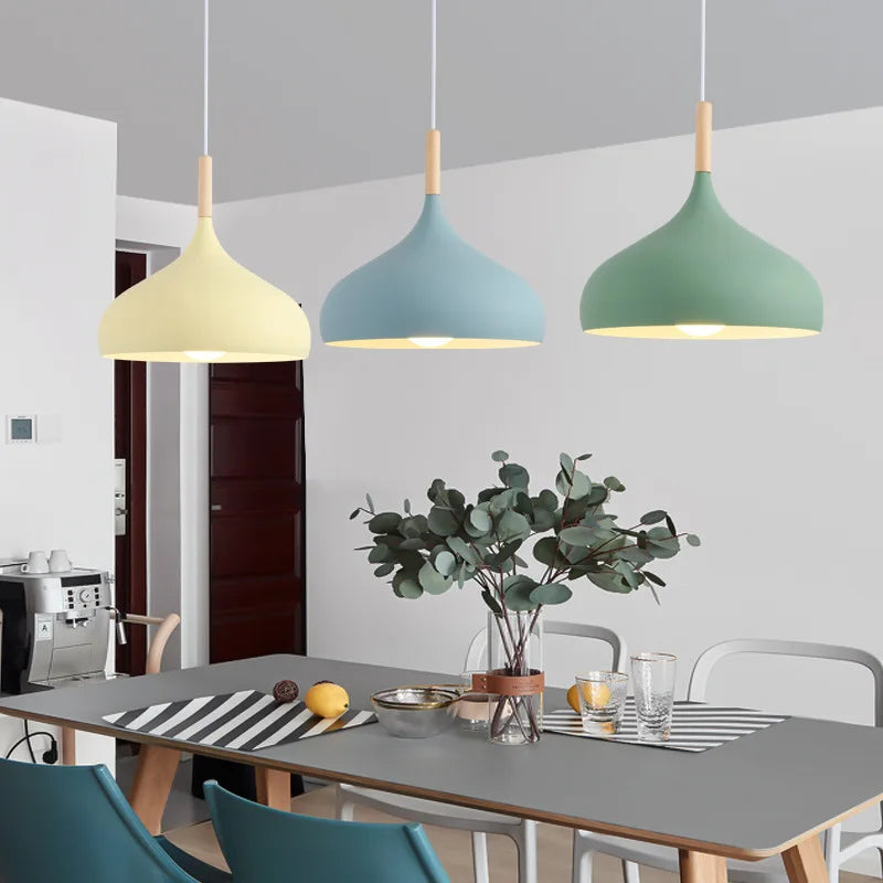 Suspension Macaroon Aluminium — Restaurant, Chambre & Bureau